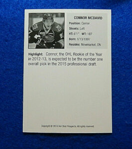 Connor McDavid card