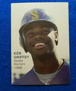 Ken Griffey Jr. Seattle Mariners promo card Ken Griffey card