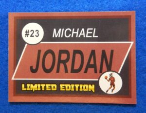 Michael Jordan Chicago Bulls rookie card