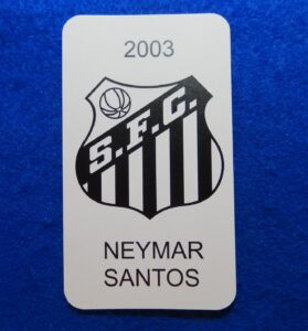 Neymar Santos rookie card