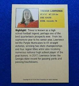 Trevor Lawrence Rookie Card