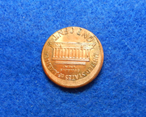 Off-Center 1989 Lincoln Cent Error Coin