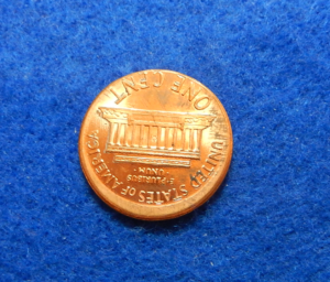 Off-Center 1990 Lincoln Cent Error Coin