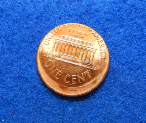 Off-Center Lincoln Cent Error