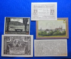 German & Austrian 1920-21 Notgeld Notes German & Austrian 1920-21 Notgeld Notes