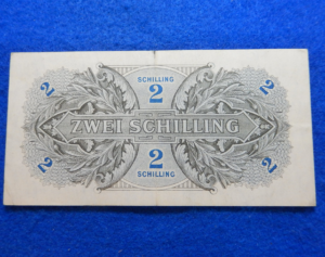 Allied Military Currency Austria 2 Schilling