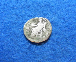 Commodus Roman Empire Ancient Silver Coin