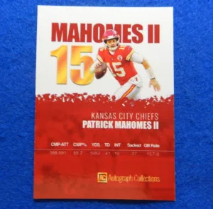 PATRICK MAHOMES Kansas City Chiefs, 2017 NFL Rookie Football Card JBvalu #PAT17, Near Mint - JBvalu.com PATRICK MAHOMES Kansas City Chiefs, 2017 NFL Rookie Football Card JBvalu #PAT17, Near Mint - JBvalu.com