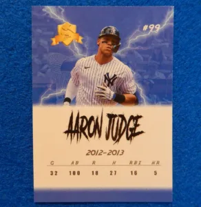Aaron Judge Lightning Rookie Card Aaron Judge Lightning Rookie Card