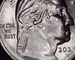 2022 Washington Quarter Mint Error Coin