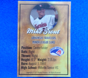 Mike Trout 2011 Minor League Rookie Card