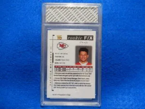 Patrick Mahomes Graded Rookie Card
