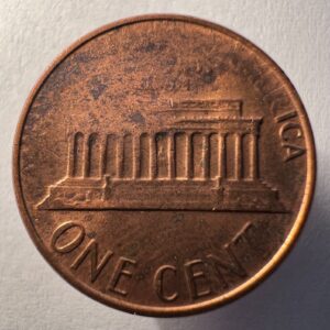 19?? Lincoln Cent Missing Letters Error Coin