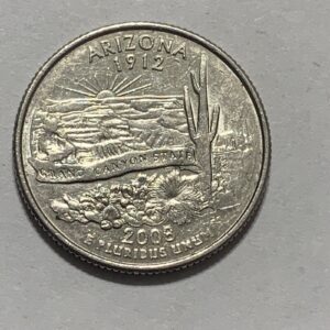 2008 Arizona State Quarter Error Coin