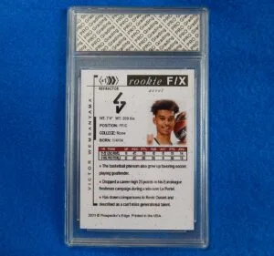 Victor Wembanyama Graded Refractor Rookie Basketball Card Victor Wembanyama Graded Refractor Rookie Basketball Card