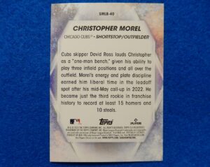Christopher Morel Topps Stars of MLB Baseball Card