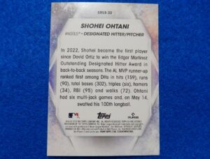Shohei Ohtani Topps Stars of MLB Baseball Card 