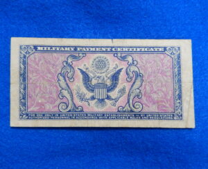 Military Payment Currency Series 481 Ten Cents Military Payment Currency Series 481 Ten Cents