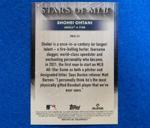 Shohei Ohtani Topps Stars of MLB 2022 Baseball Card