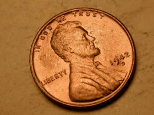 1942-D/D Lincoln Wheat Cent Error Coin 1942-D/D Lincoln Wheat Cent Error Coin