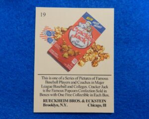 Aaron Judge Cracker Jack Ball Players Baseball Card