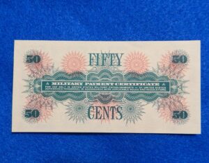 Military Payment Currency Series 661 50 Cents