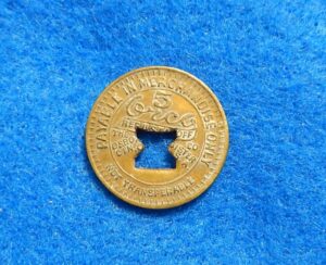 Kentucky Coal Scrip Token - Harlan Industrial Collieries