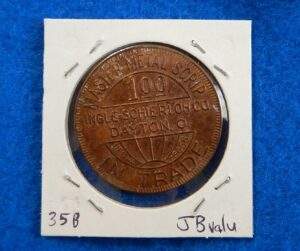 Kentucky Coal Scrip Token - Jellico Splint Coal