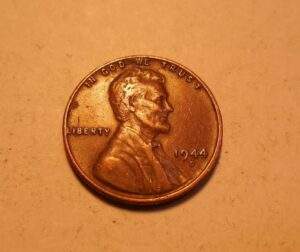 1944-D/D Lincoln Wheat Cent RPM Error Coin