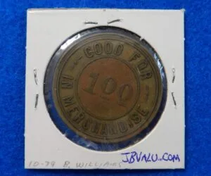 Kentucky Coal Scrip Token - Belva Straight Creek Coal Kentucky Coal Scrip Token - Belva Straight Creek Coal