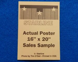 Michael Jordan 1991 Starline Promo Card