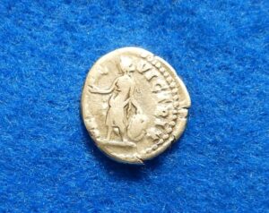 Faustina Jr. Roman Empire Ancient Silver Coin