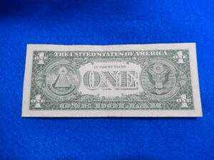 1957 Blue Seal Silver Certificate $1 Note