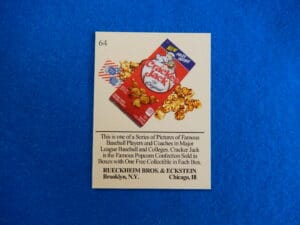 Michael Jordan Chicago Bulls rookie card Michael Jordan Cracker Jack Basketball Card