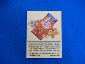 Patrick Mahomes Kansas City Chiefs Cracker Jack Card