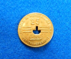 Kentucky Coal Scrip Token - C.L. Senters Kentucky Lumber Scrip Token - J.H. Asher