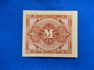 1944 5 Mark Germany Allied Military Currency WWII, CRISP AU