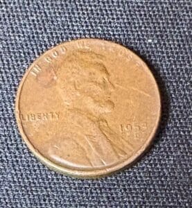1953-D/D Lincoln Wheat Cent RPM Error Coin