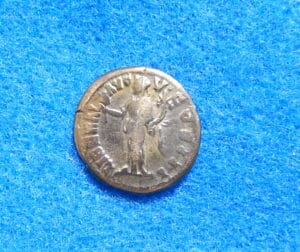 Marcus Aurelius Roman Rainbow Toned Ancient Silver Denarius Coin
