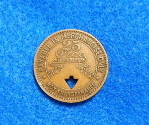 Coal Scrip Token - Hutchinson Coal Company