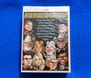 Detective Pokemon Black Star Holo Promo Card HERO DECKS Country Music Legends Playing Cards 52 Factory Sealed Cards