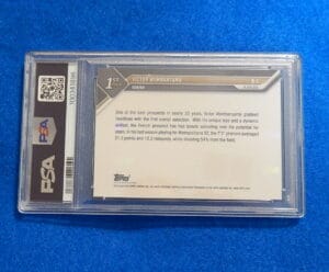 Victor Wembanyama PSA 10 Graded Topps Now 2023 Rookie Draft card