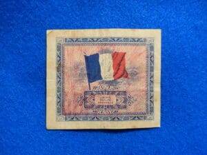 Allied Military Currency 5 Francs