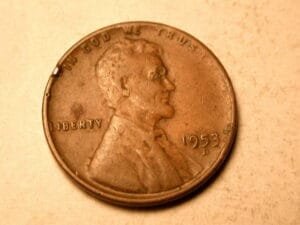 1953-D/D Lincoln Wheat Cent RPM Error Coin
