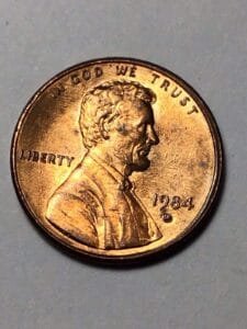 1984-D/D Lincoln Cent RPM Error Coin