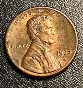 1984-D/D Lincoln Cent RPM Error Coin