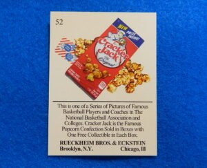 SHAQUILLE O'NEAL Cracker Jack Ball Players Basketball Card
