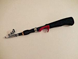 JBvalu Telescopic Baitcasting Fishing Rod