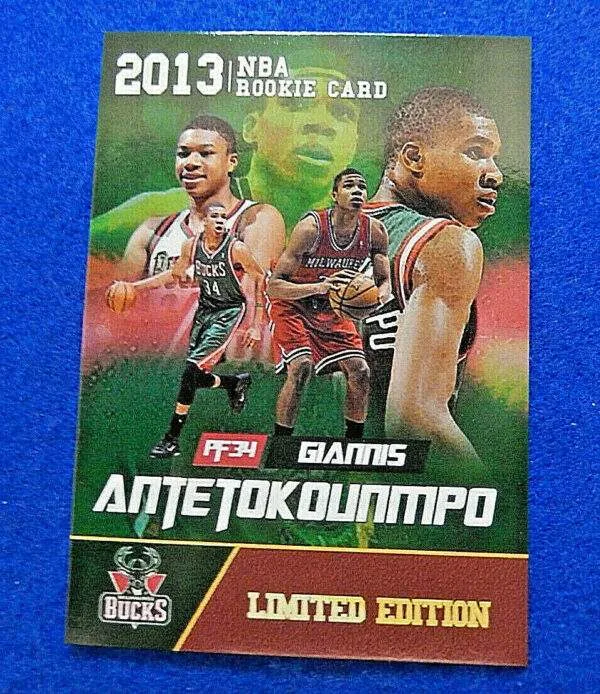 GIANNIS ANTETOKOUNMPO card
