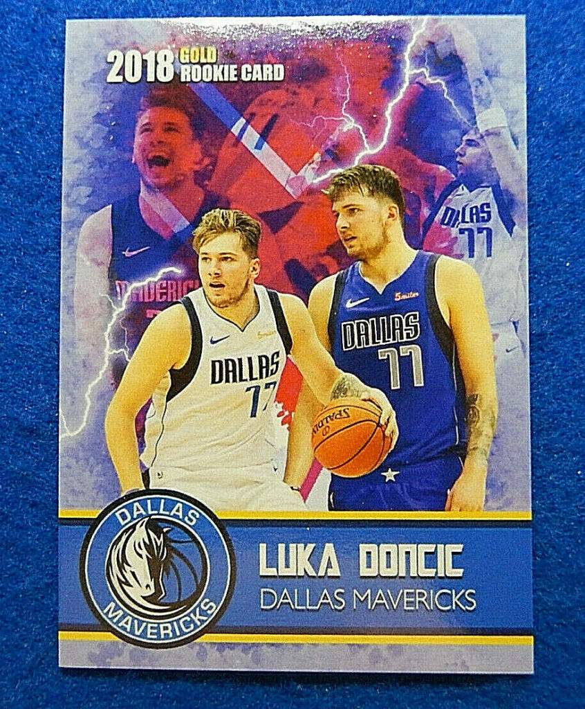 LUKA DONCIC Dallas Mavericks 2018 Rookie Gems NBA Rookie Basketball ...